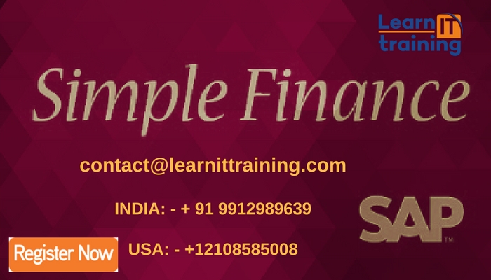 SAP S/4HANA Finance Training | Online Classes by SAP Professionals